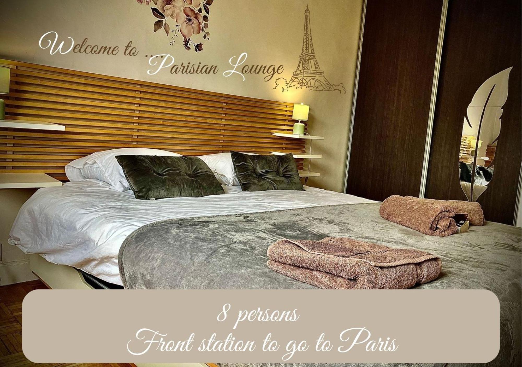 Apartamento Parisian Lounge 8 Pers Front Station Villemomble Exterior foto